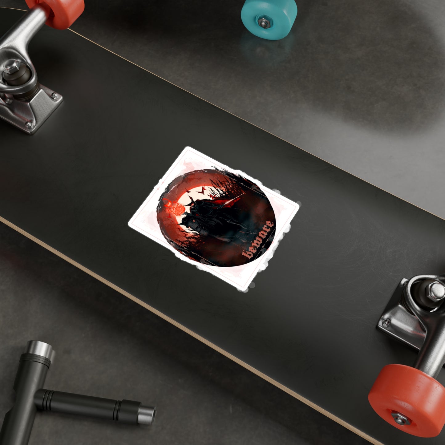 Headless Horseman Kiss-Cut Vinyl Decal