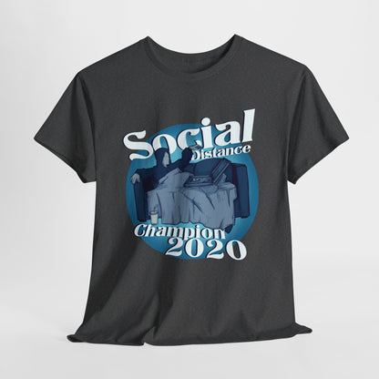 Social Distance Champion Unisex Heavy Cotton Tee