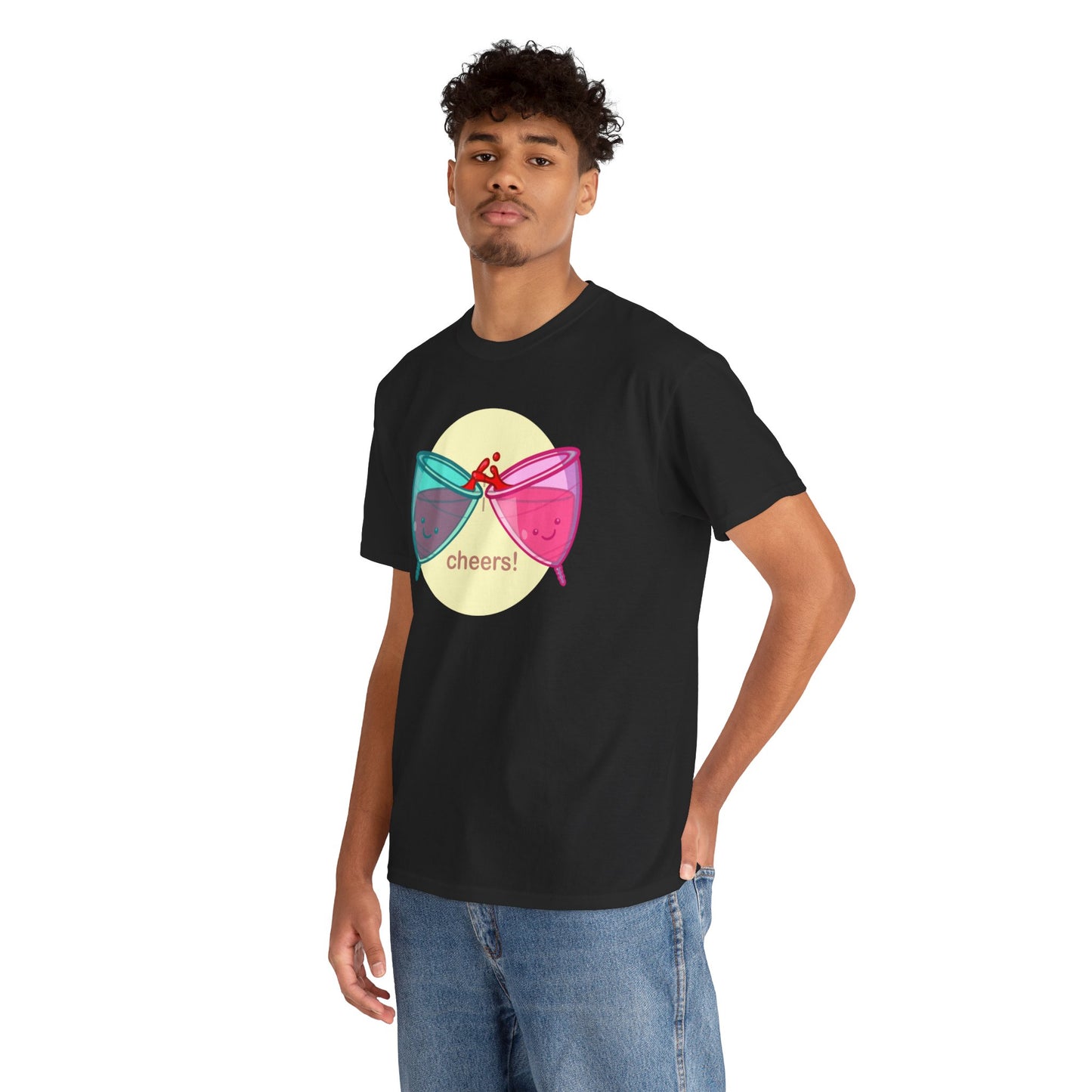 Cheers Unisex Heavy Cotton Tee