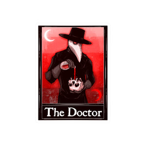 The Doctor Tarot Kiss-Cut Vinyl Decal