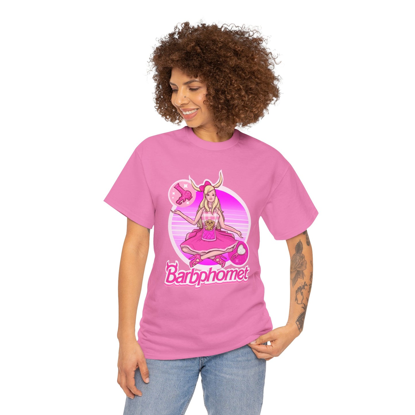 Barbphomet Unisex Heavy Cotton Patreon Tee