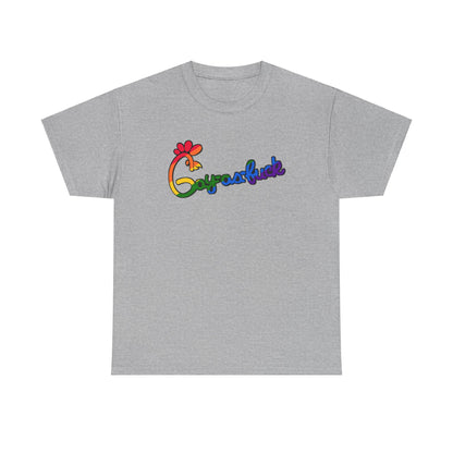 Gay Chicken Unisex Heavy Cotton Patreon Tee