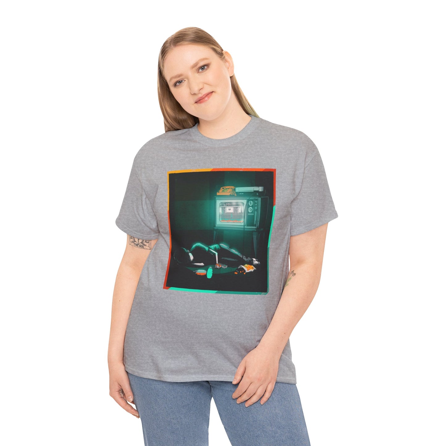 Long Night Unisex Heavy Cotton Tee