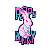 Rope Bunny Kiss-Cut Vinyl Decal