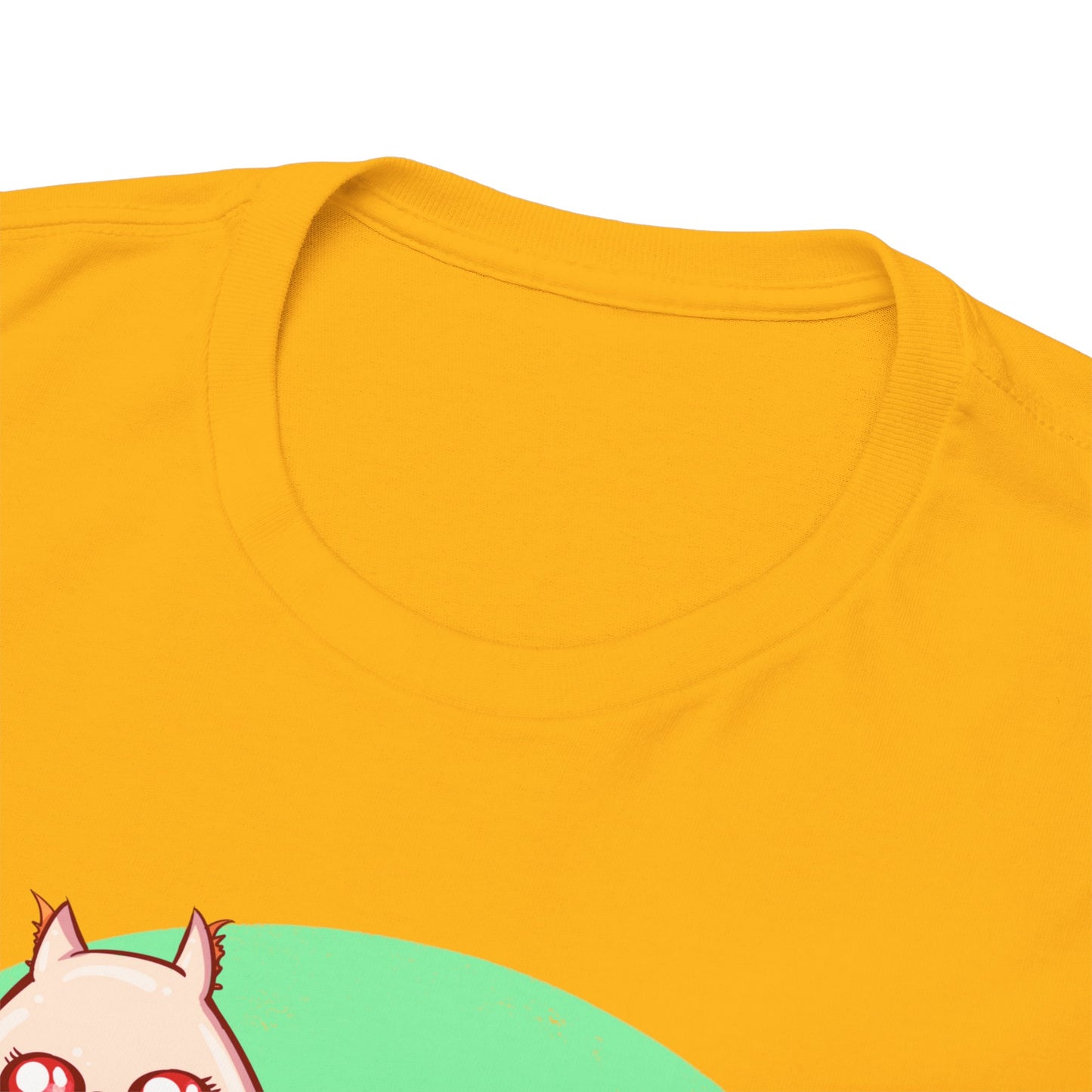Candy Corn Cats Unisex Heavy Cotton Tee