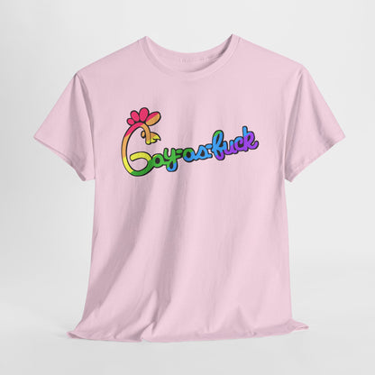 Gay Chicken Unisex Heavy Cotton Tee