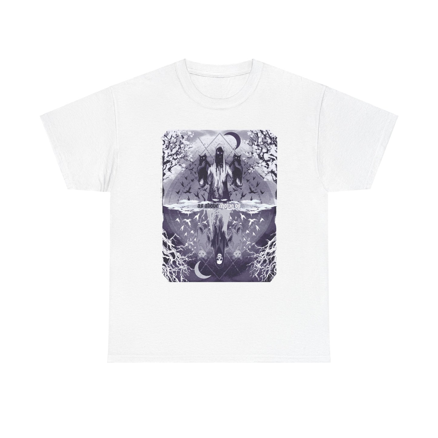 As Above So Below Unisex Heavy Cotton Tee