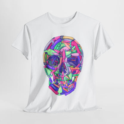 Sex Toy Skull Unisex Heavy Cotton Tee