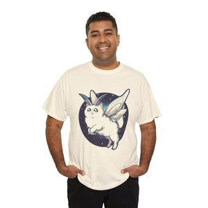 Moth Kitty Unisex Heavy Cotton Tee