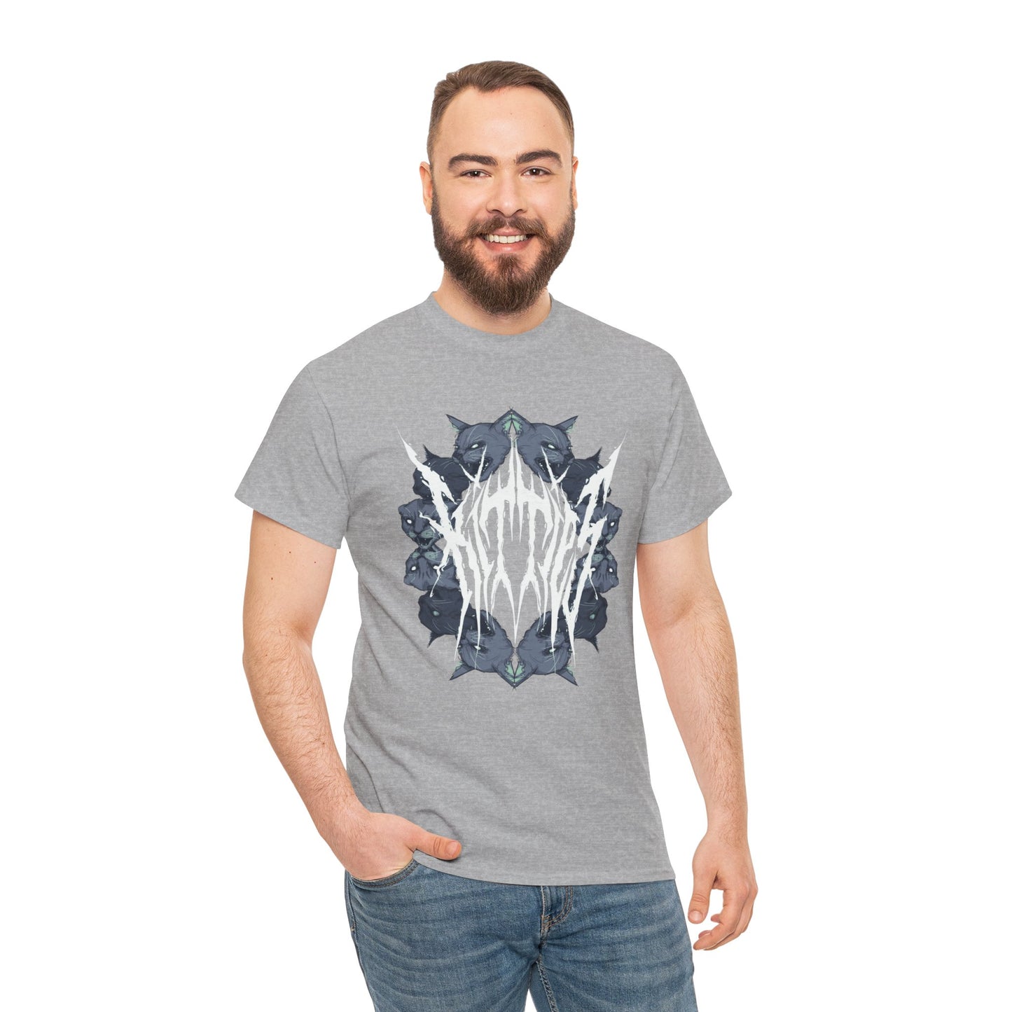 Metal Kittens Unisex Heavy Cotton Tee