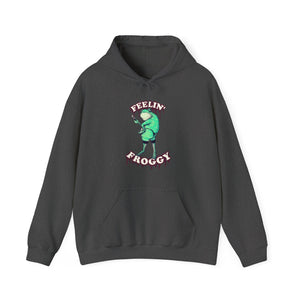 Feelin Froggy Unisex Heavy Blend Hooded Sweatshirt