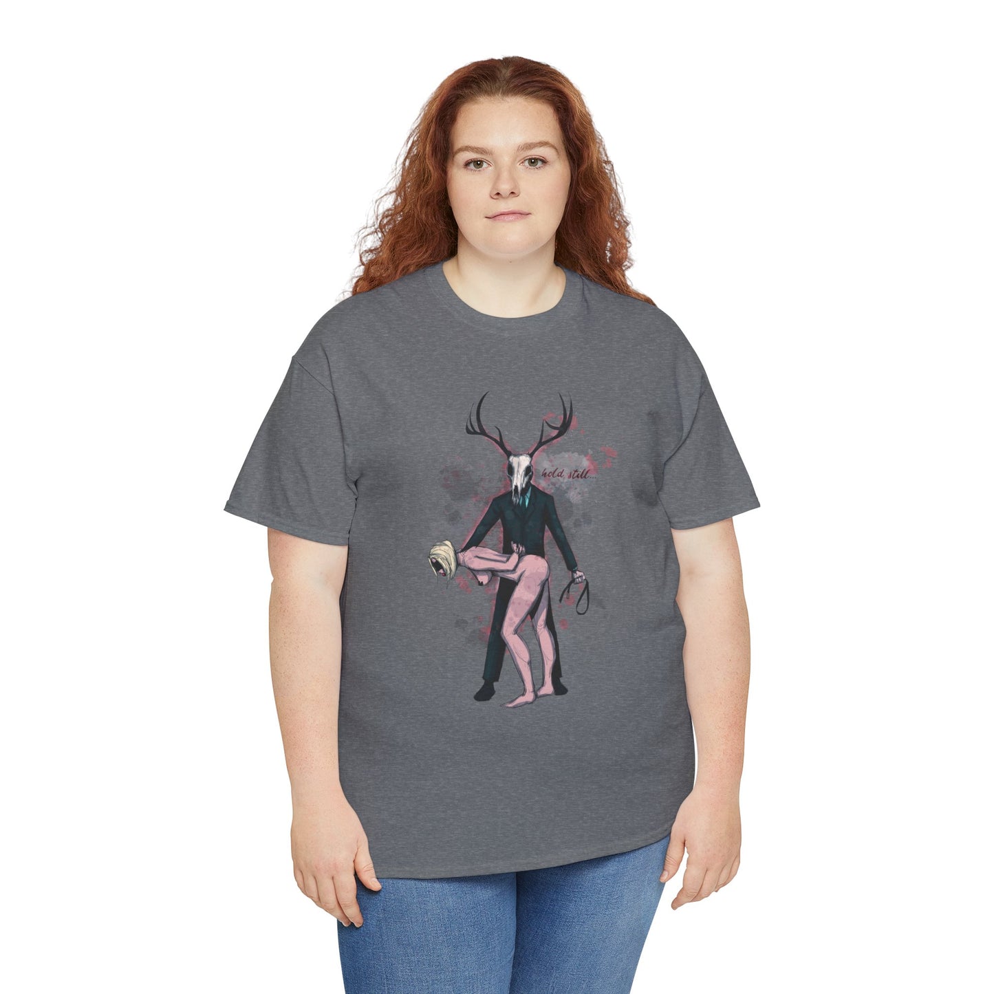 Deer Daddy Series 3: Hold Still Unisex Heavy Cotton Tee