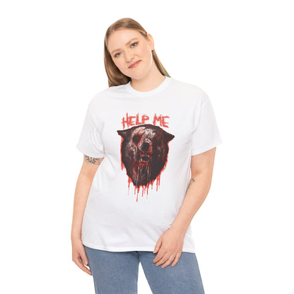 Shimmer Bear Unisex Heavy Cotton Tee