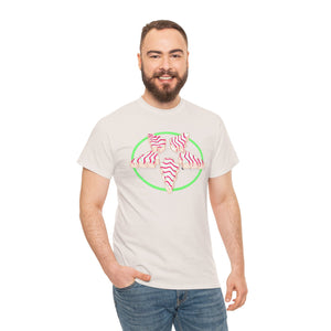 Christmas Tree Pentagram Cake Unisex Heavy Cotton Tee