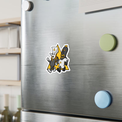 Microtonal Rubber Hose Kiss-Cut Vinyl Decal