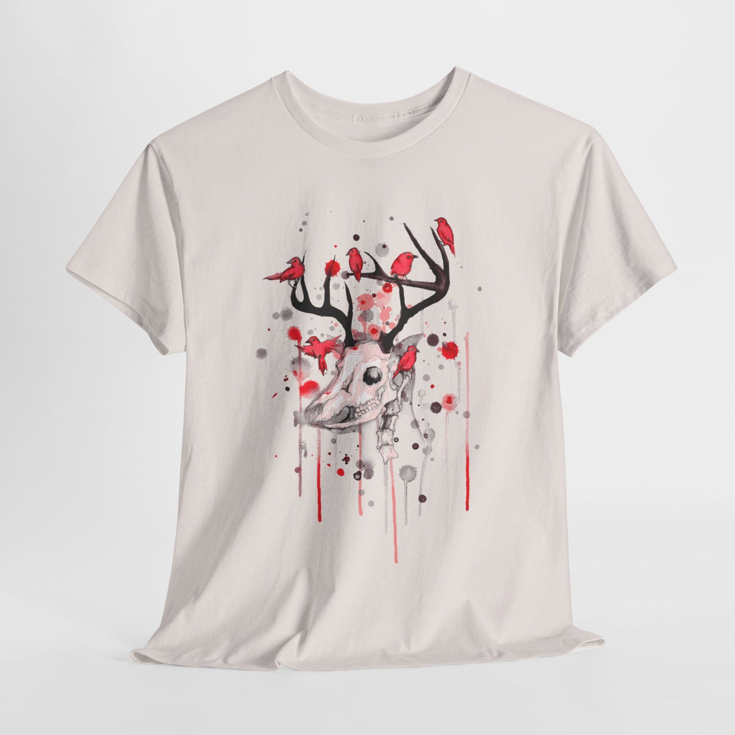 Cervidae Unisex Heavy Cotton Tee