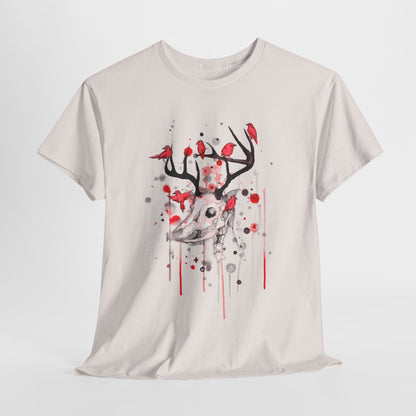 Cervidae Unisex Heavy Cotton Tee