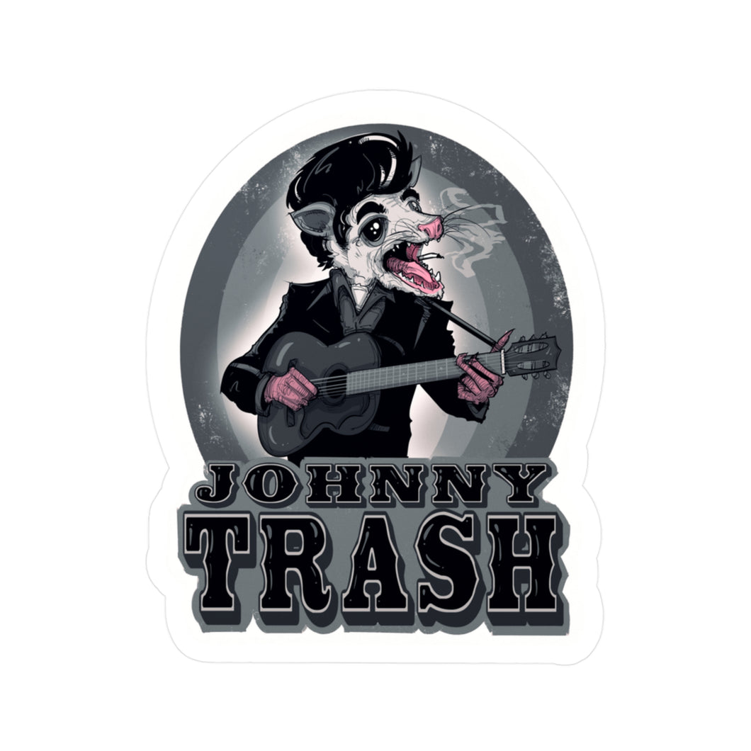 Johnny Trash Kiss-Cut Vinyl Decal
