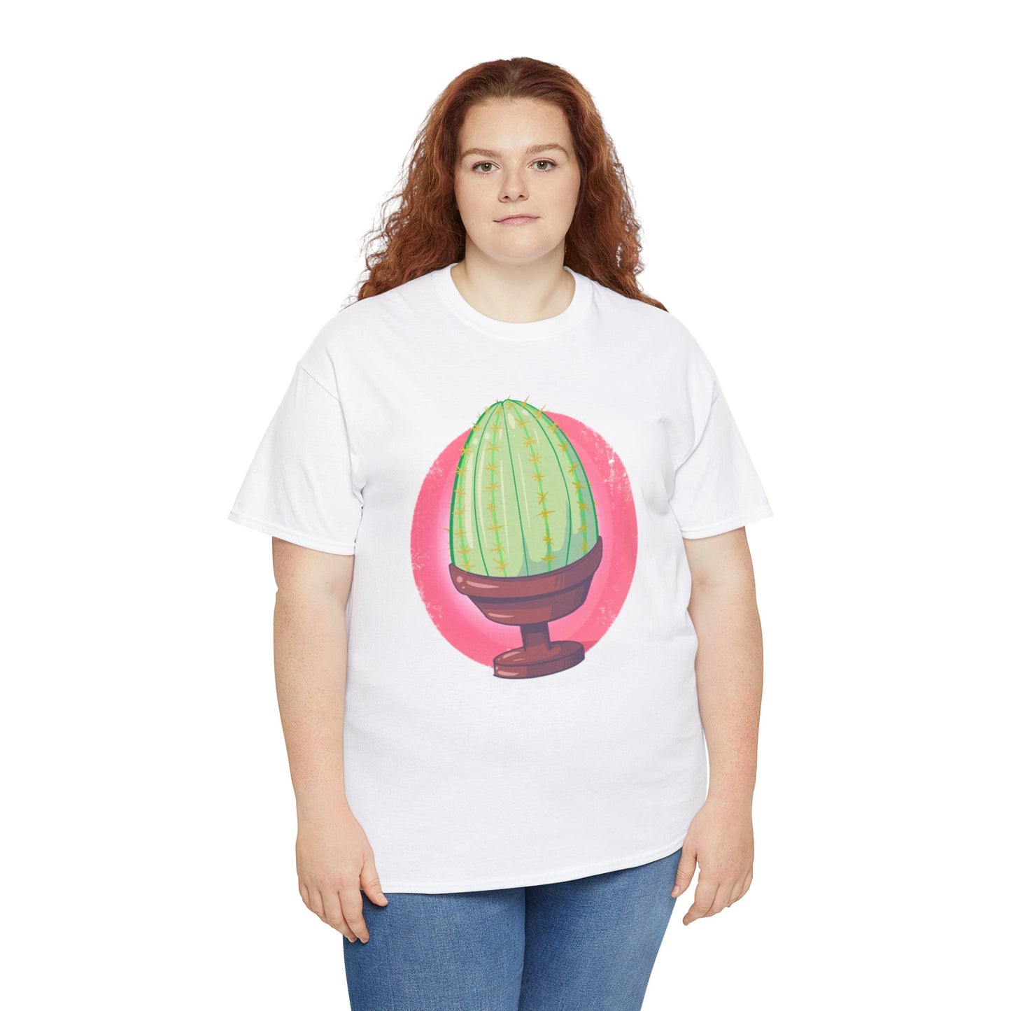 Cactus Plug Unisex Heavy Cotton Tee