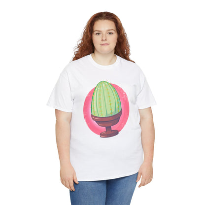 Cactus Plug Unisex Heavy Cotton Tee