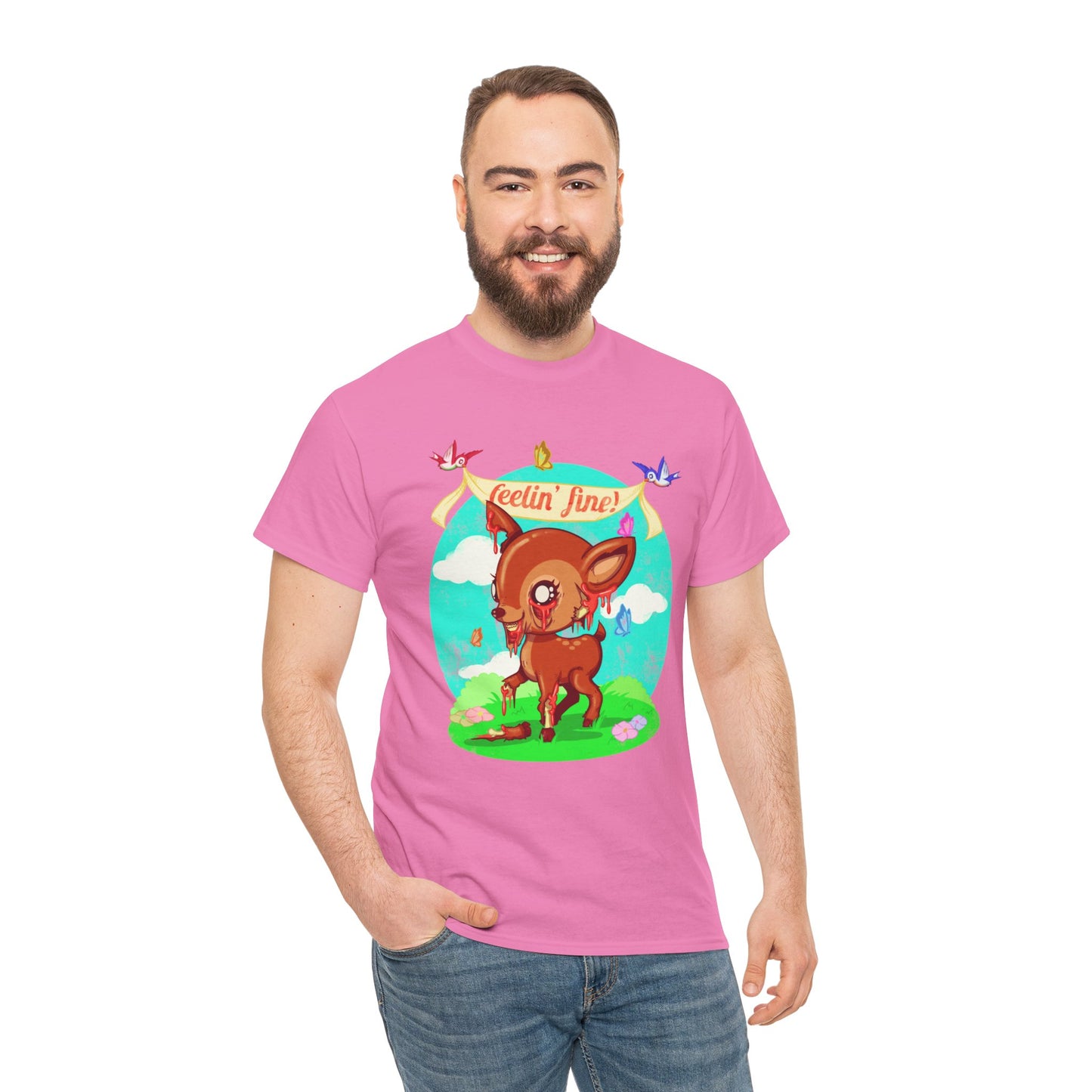 Feelin Fine Unisex Heavy Cotton Tee