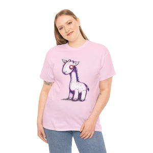 Plushie Giraffe Unisex Heavy Cotton Tee