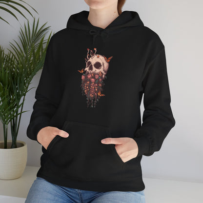 Elemental Skull Nature Unisex Heavy Blend Hooded Sweatshirt