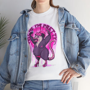 Pretty Opossum Unisex Heavy Cotton Tee