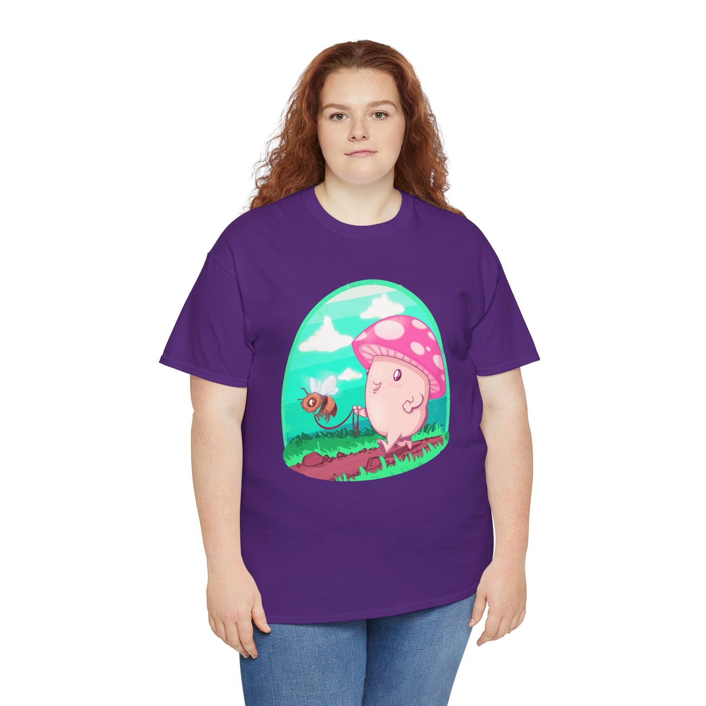 Bee Walk Unisex Heavy Cotton Tee