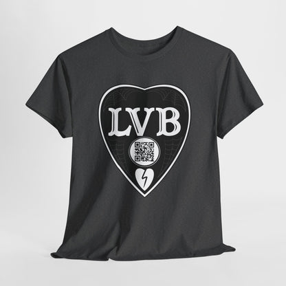 LVB Art Black & White Planchette Unisex Heavy Cotton Tee