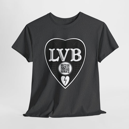 LVB Art Black & White Planchette Unisex Heavy Cotton Tee