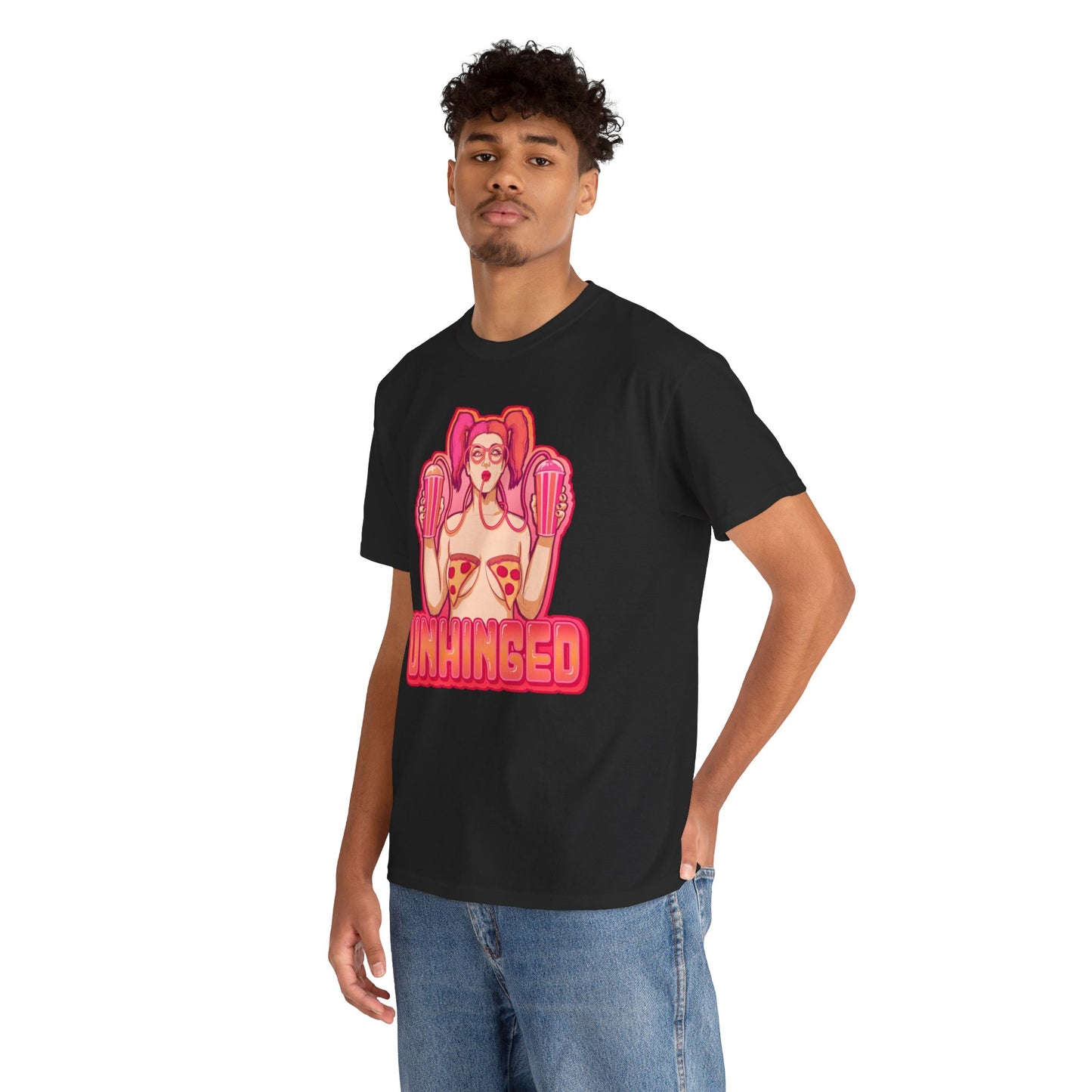 Unhinged Unisex Heavy Cotton Tee