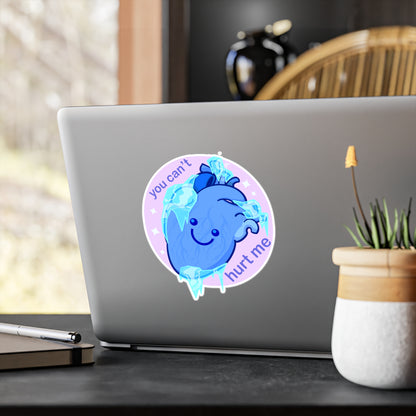 Cold Hearted Kiss-Cut Vinyl Decal