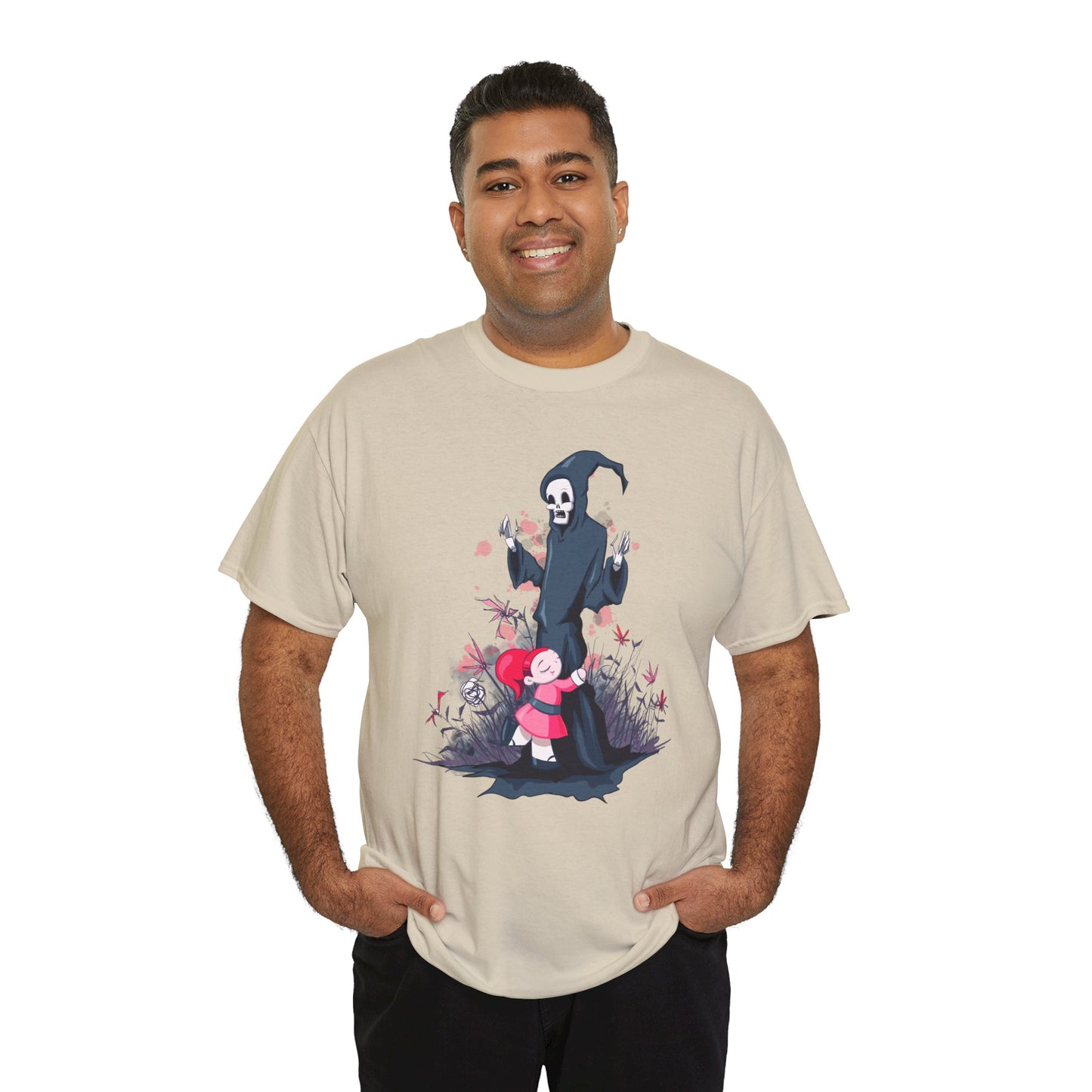 Reaper Hug Unisex Heavy Cotton Tee