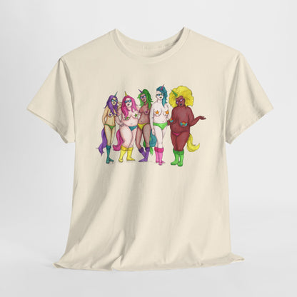Unicorns Unisex Heavy Cotton Tee