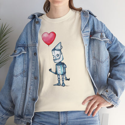 Tinman Gets A Heart Unisex Heavy Cotton Tee