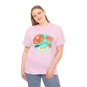 All Star Breakfast Unisex Heavy Cotton Tee