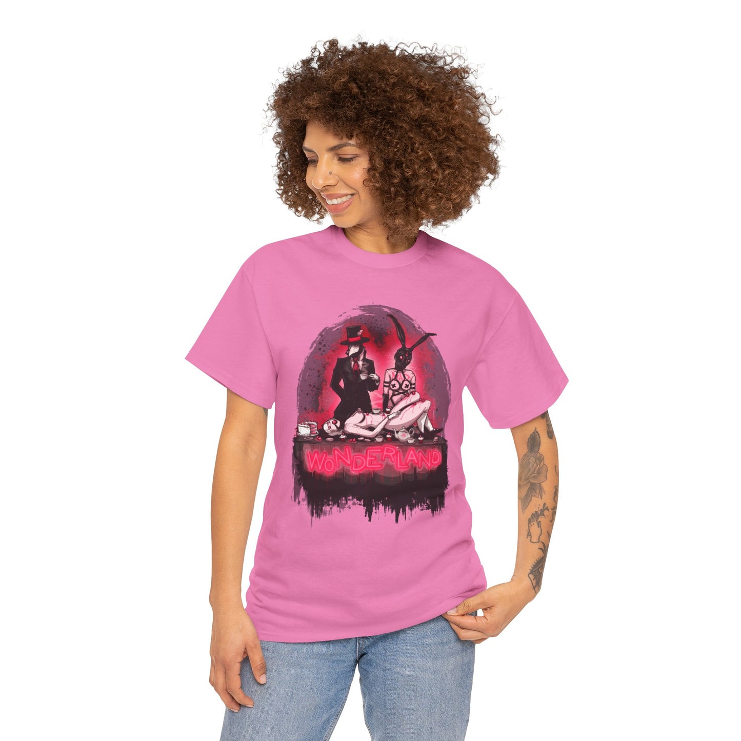 Wonderland Unisex Heavy Cotton Tee