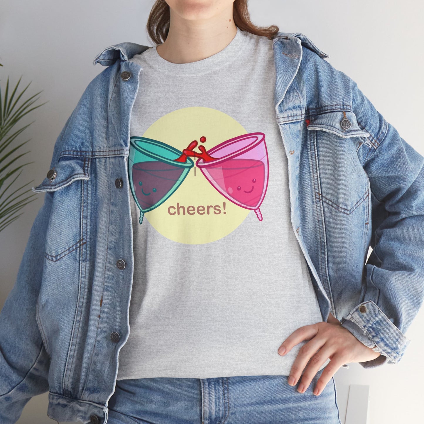 Cheers Unisex Heavy Cotton Tee