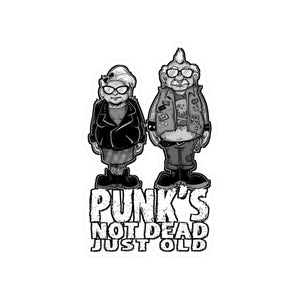 Punk's Not Dead Kiss-Cut Vinyl Decal
