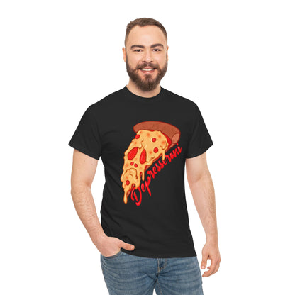 Depresseroni Unisex Heavy Cotton Tee