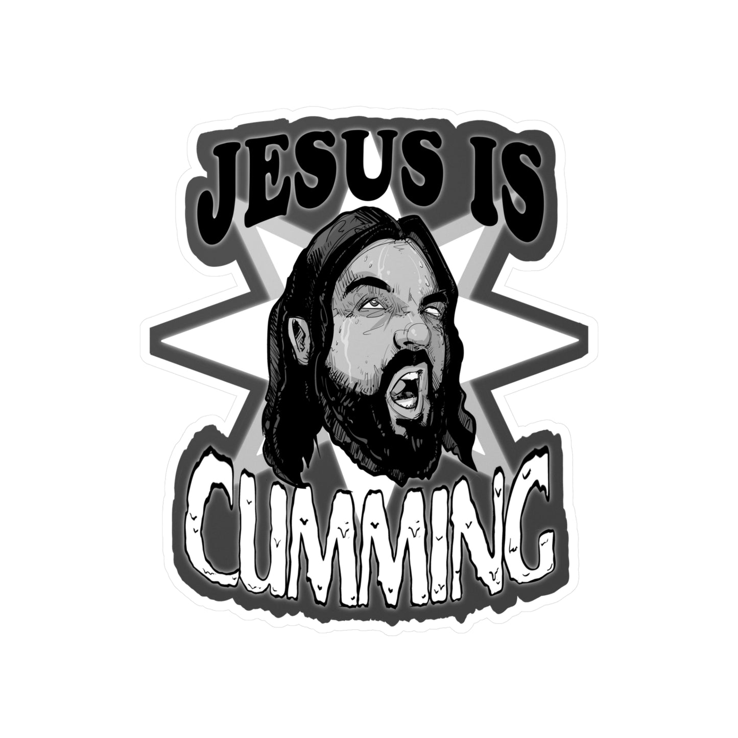 Jesus Is Coming Kiss-Cut Vinyl Decal