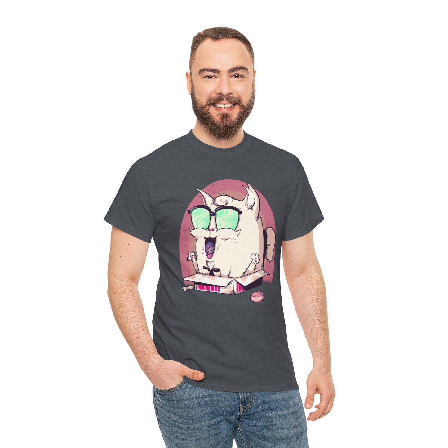 Chicken Box Unisex Heavy Cotton Tee