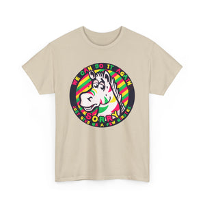 Premature Zebra Unisex Heavy Cotton Tee