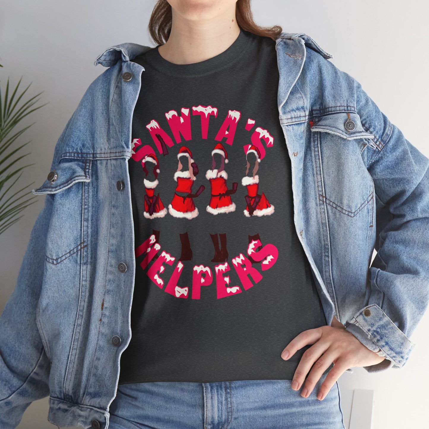 Santa's Helpers Unisex Heavy Cotton Tee