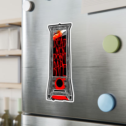 Dead Men Guillotine Kiss-Cut Vinyl Decal