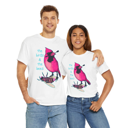 The Birds & The Bees Unisex Heavy Cotton Tee