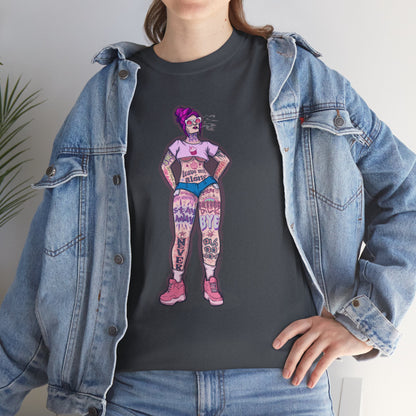 Antisocial Tattoos Unisex Heavy Cotton Tee
