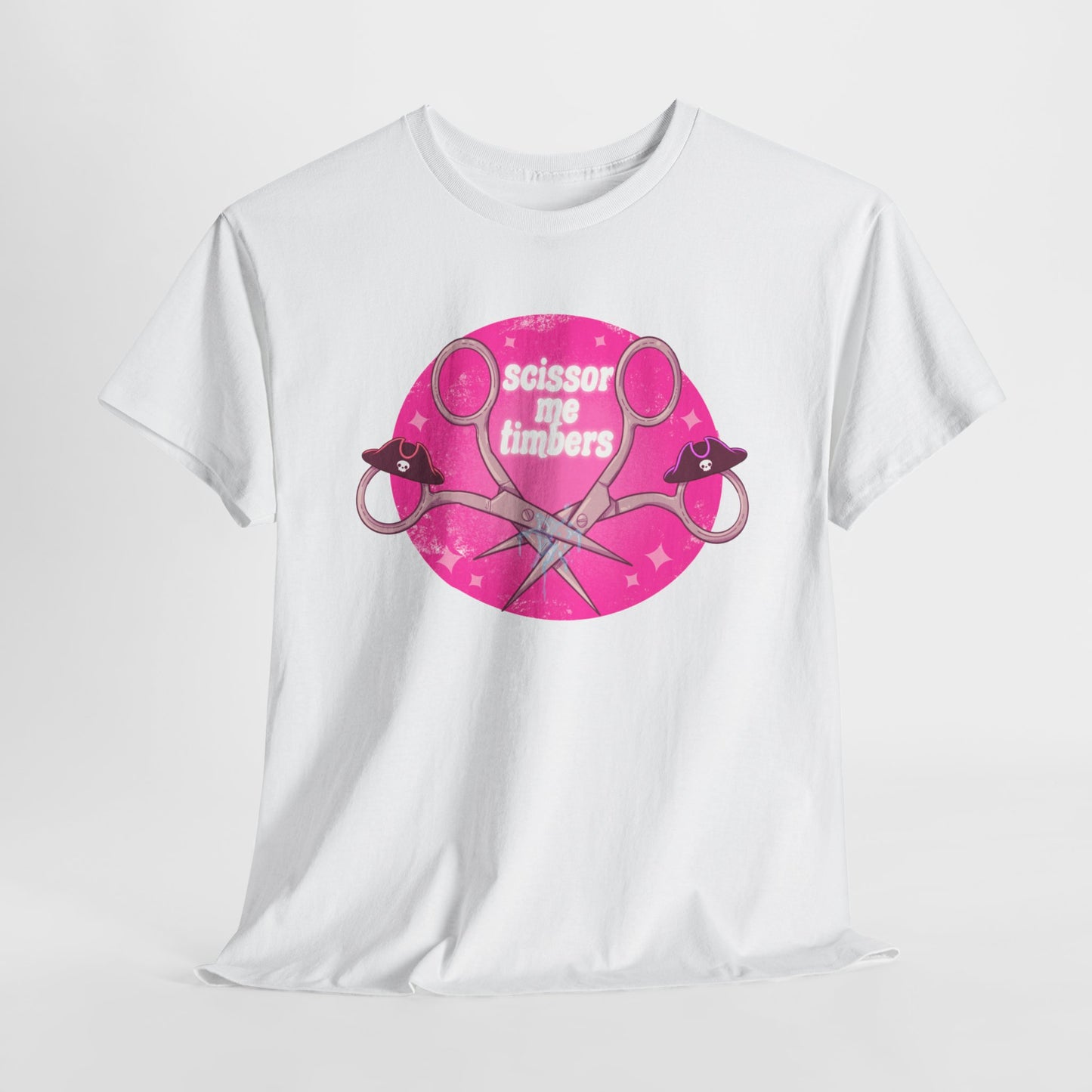 Scissor Me Timbers Unisex Heavy Cotton Tee