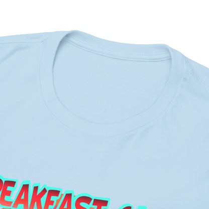 Breakfast Cats Unisex Heavy Cotton Tee